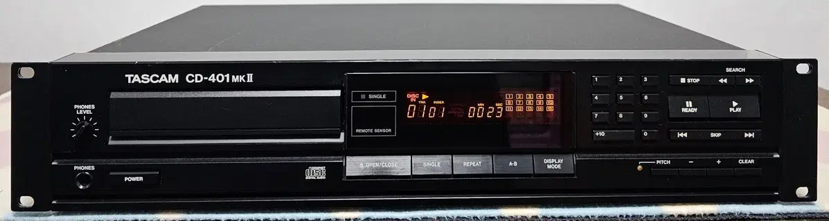 TASCAM CD 플래이어 CD-401MKii