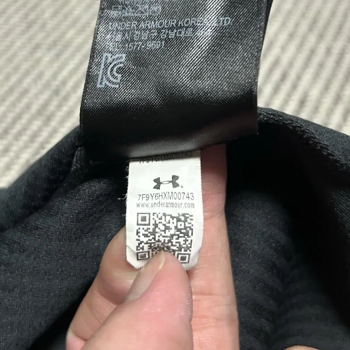 [ S ] underarmour 언더아머 콜드기어 집업 져지