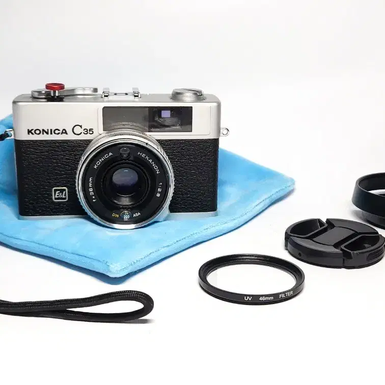 KONICA C35 EL 필카. 깨끗함.