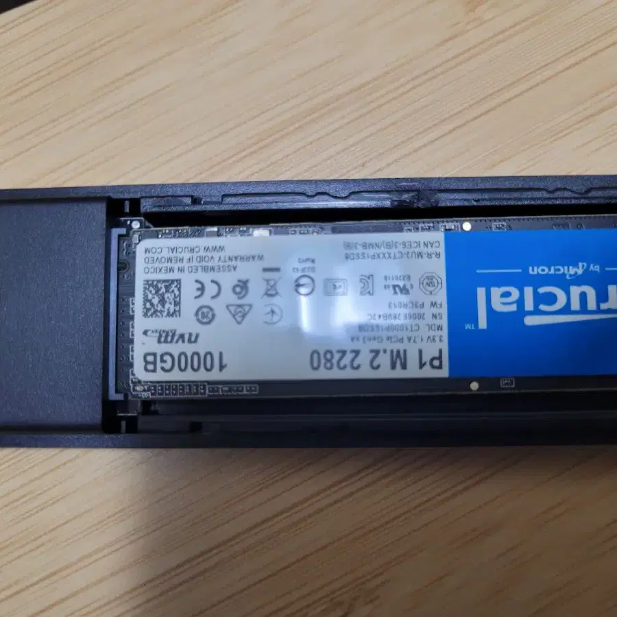 외장 ssd m.2 nvme 1tb 인클로저