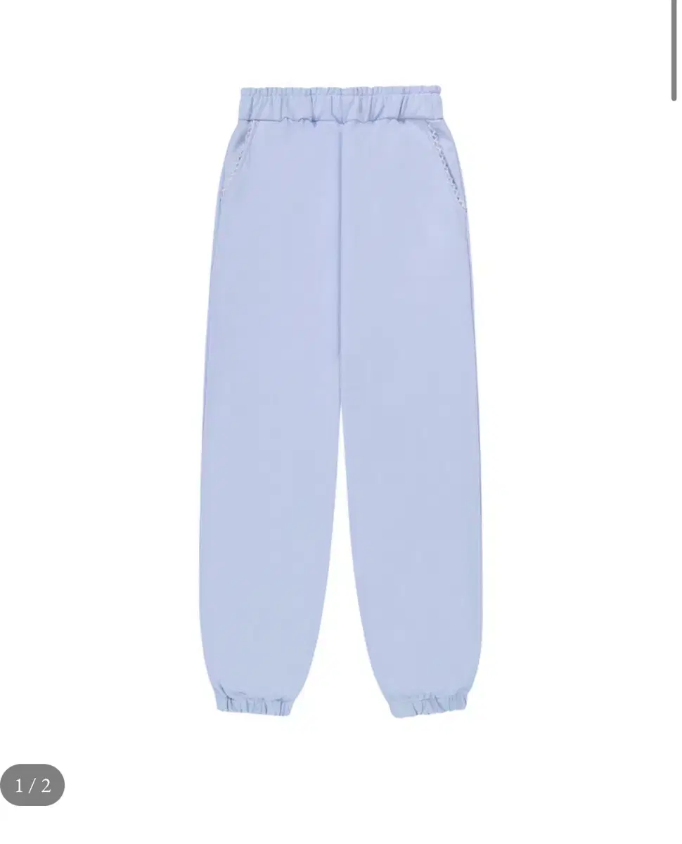 오모모 omomo lilly jogger pants blue