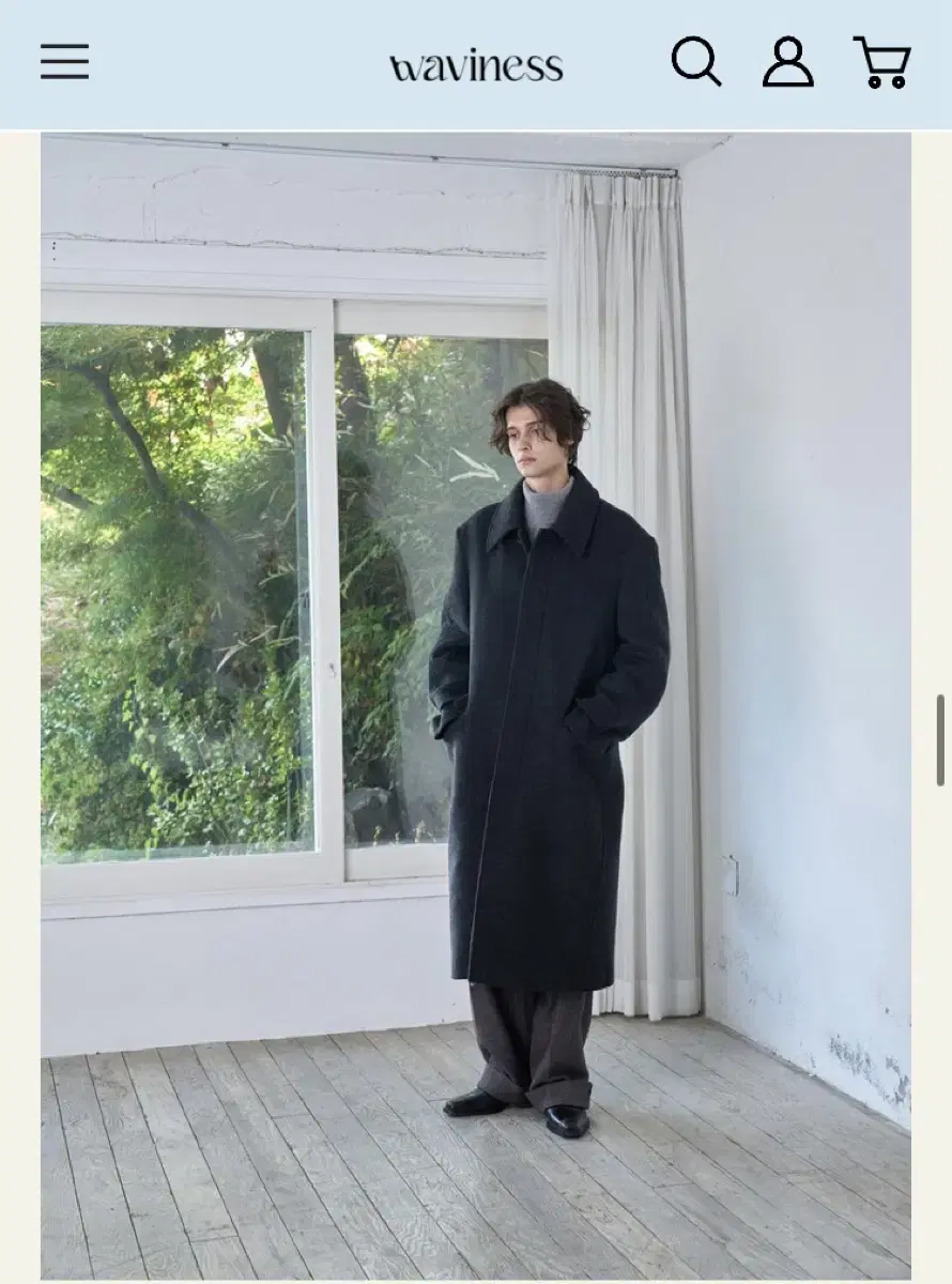 WAVINESS - Signature Mac Long Coat