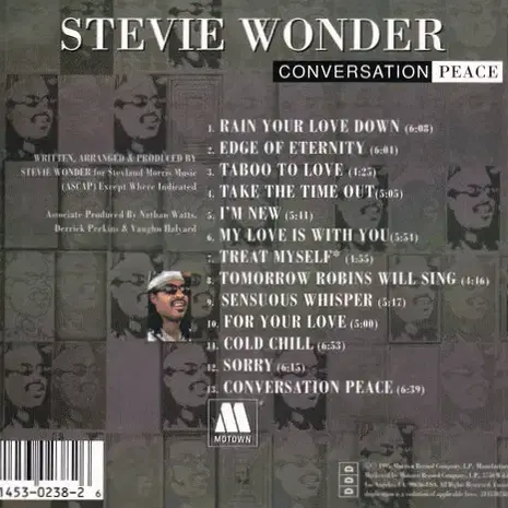 Stevie Wonder - Conversation(CD)미국반초판NM-