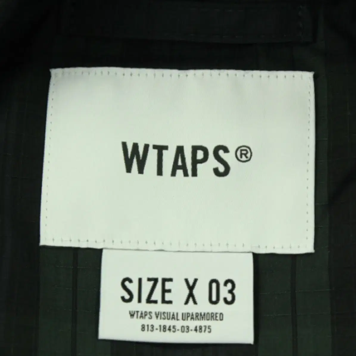 [3] wtaps 체크 풀오버 탑