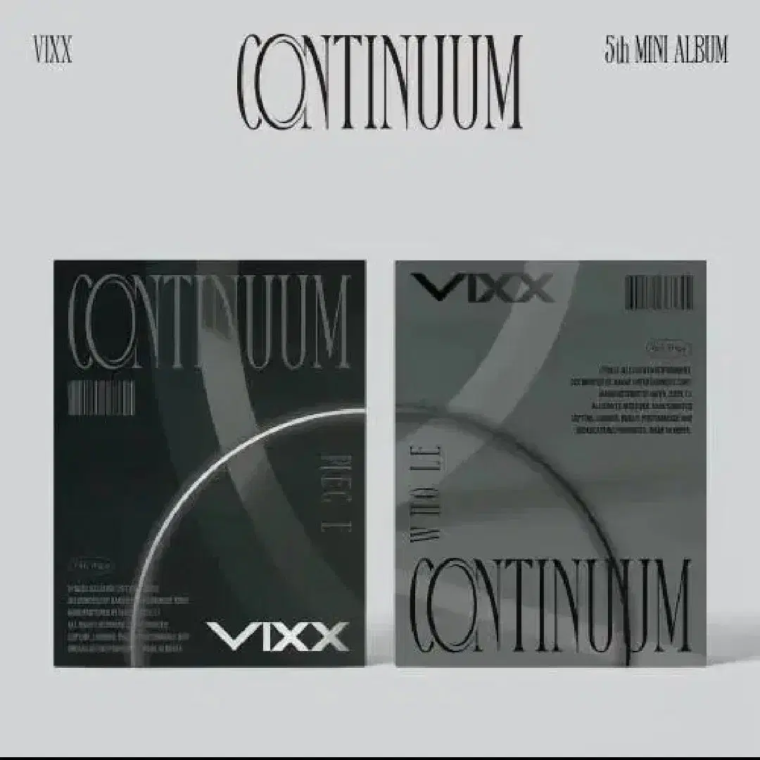 빅스 CONTINUUM 미개봉 앨범