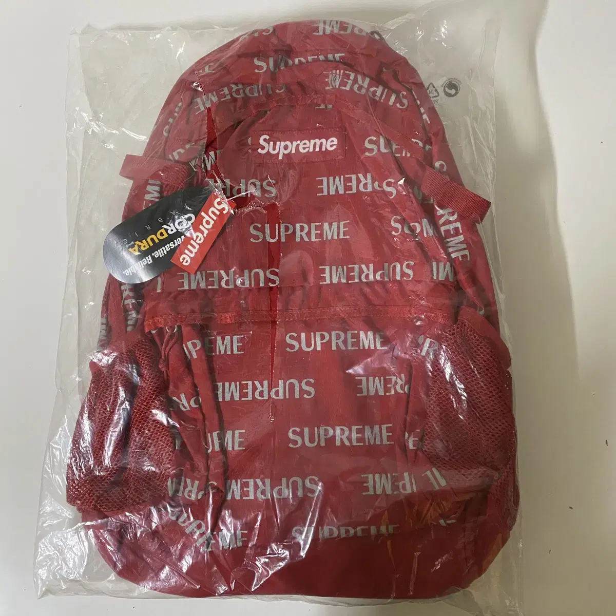 [Free] 16FW 슈프림 Supreme 3M 리플렉티브 백팩 레드