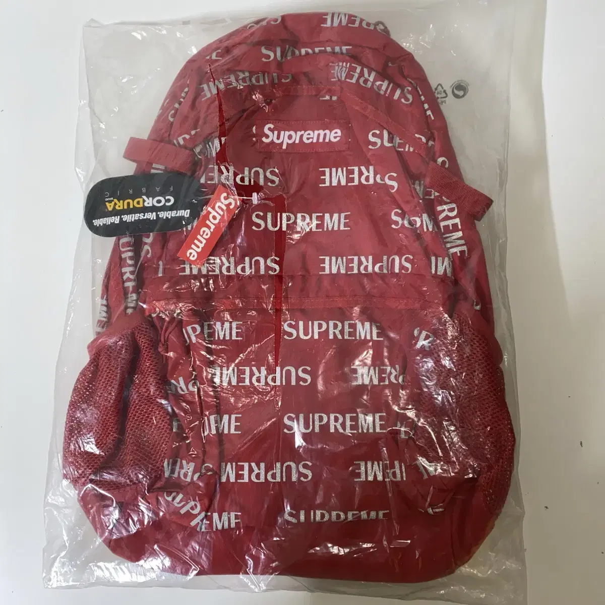 [Free] 16FW 슈프림 Supreme 3M 리플렉티브 백팩 레드