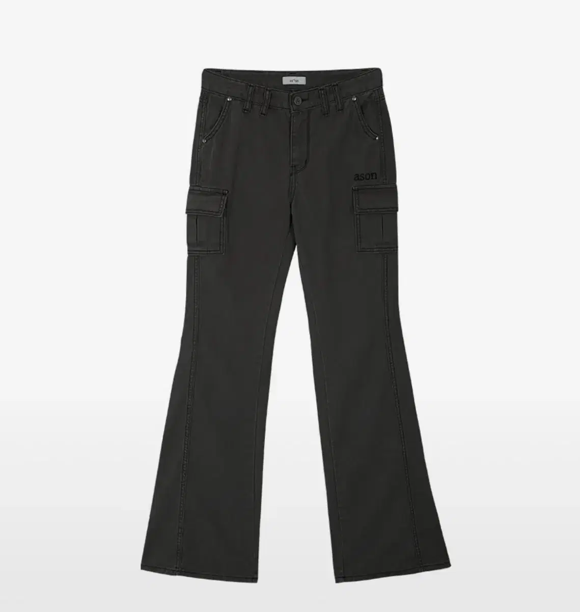 애즈온 MINUTES CARGO PANTS / CHARCOAL - m