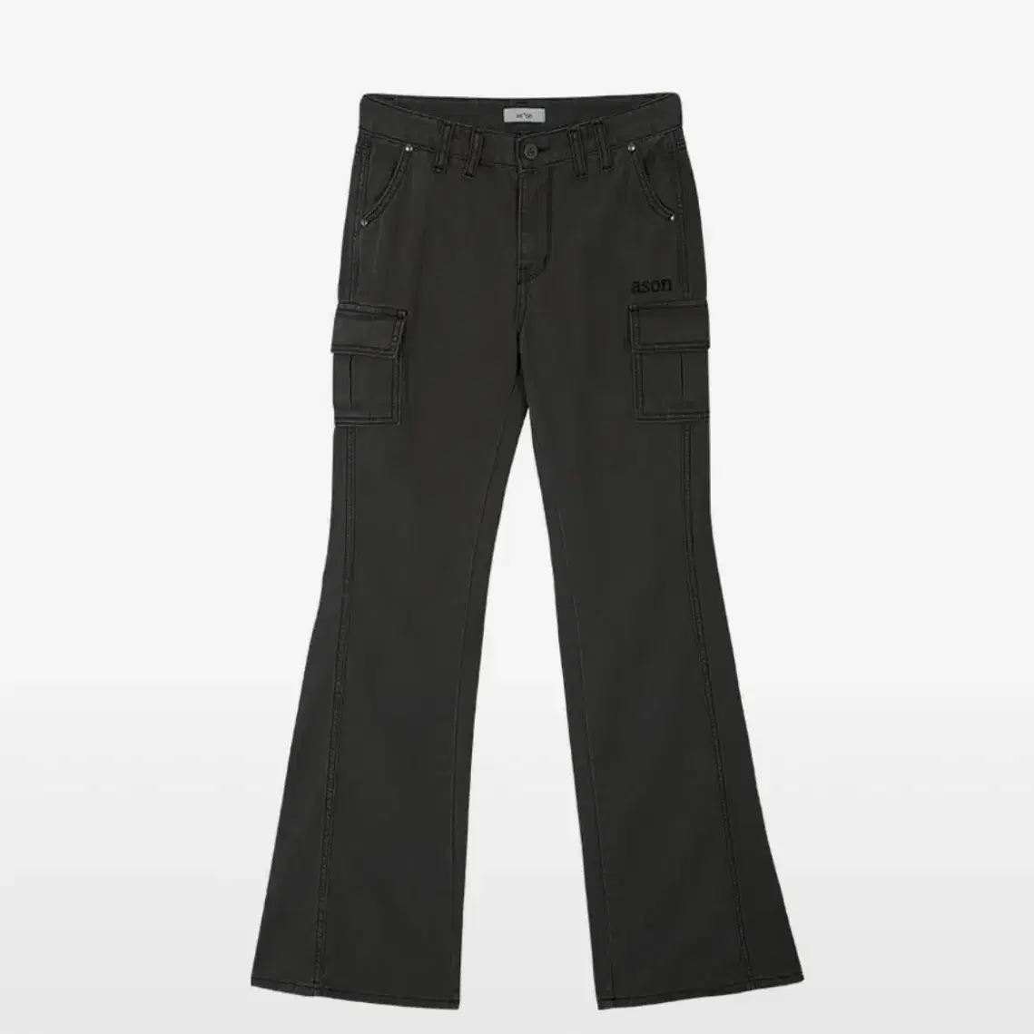 애즈온 MINUTES CARGO PANTS / CHARCOAL - m