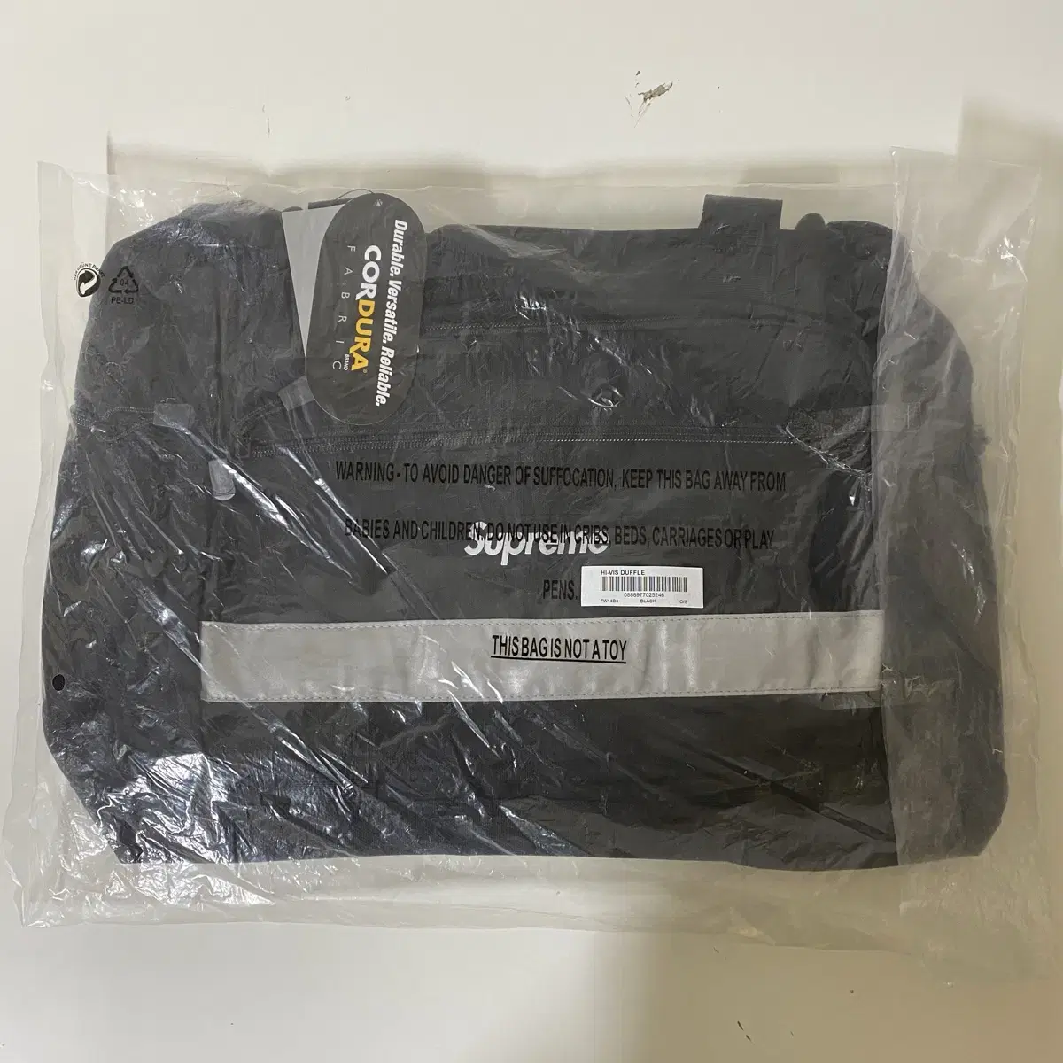 [Free] 14FW 슈프림 Supreme 하이비스 더플백 블랙