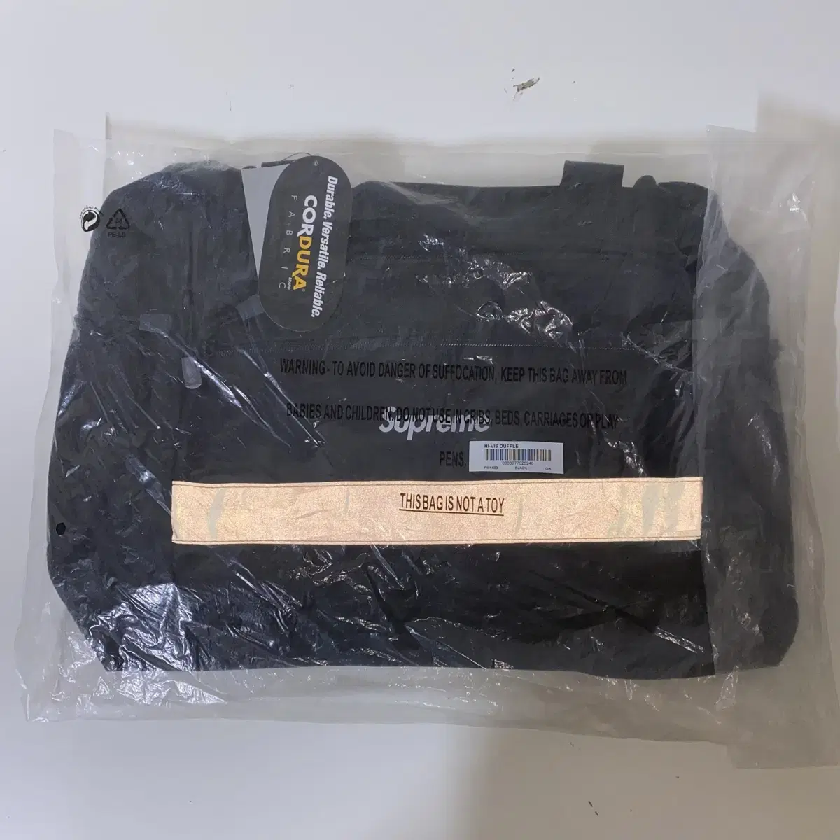 [Free] 14FW 슈프림 Supreme 하이비스 더플백 블랙