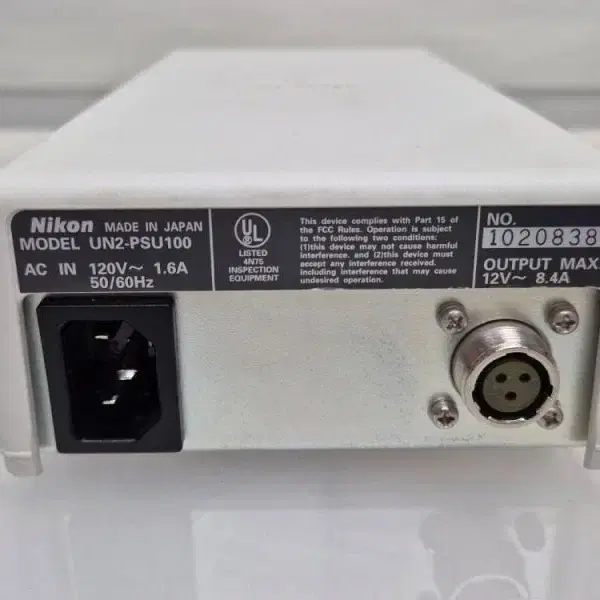 NIKON UN2-PSU100 Microscope Power Supply