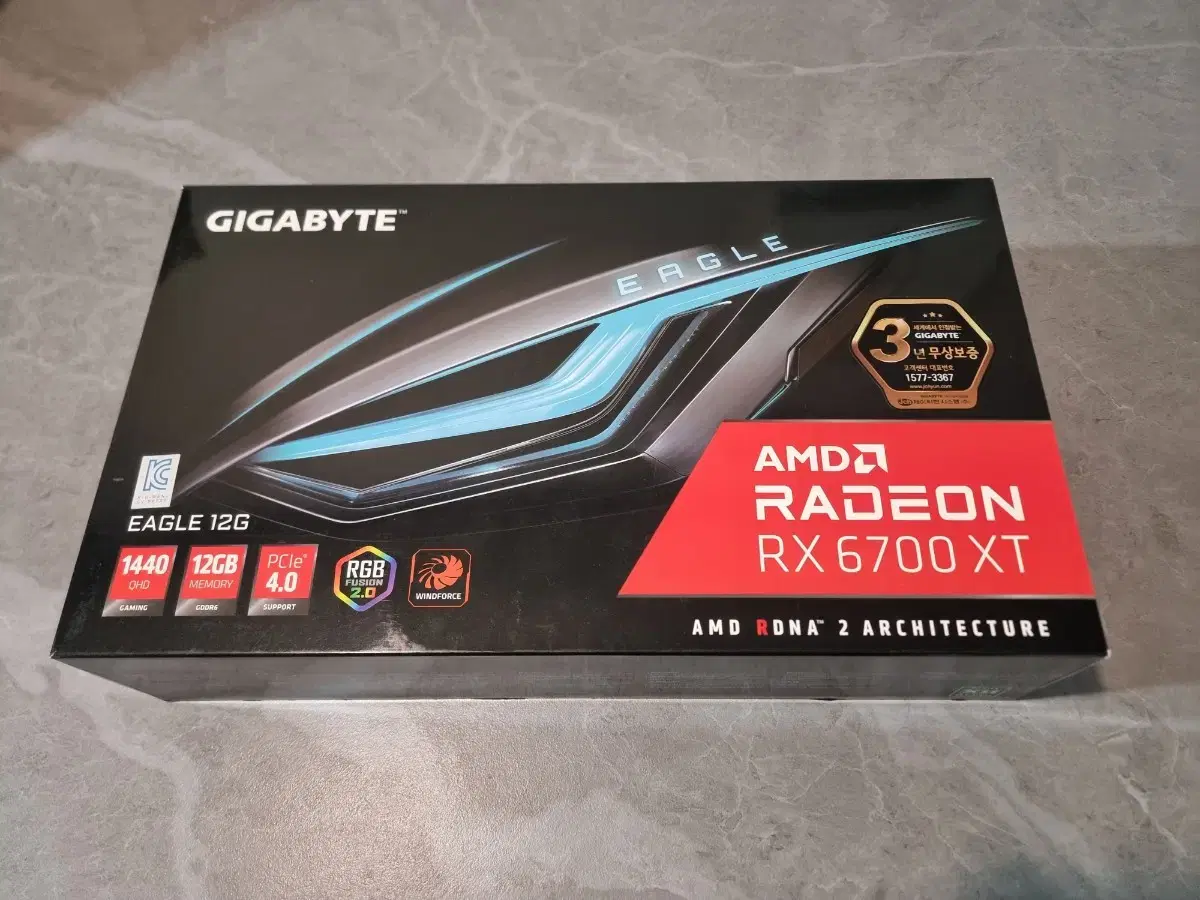 AMD 라데온 기가바이트 6700XT 이글 12G