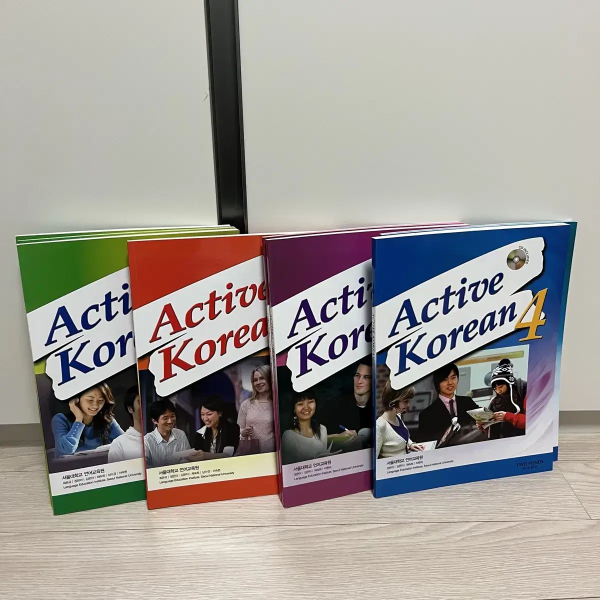 액티브 코리안 Active Korean 1-4권 (+workbook)