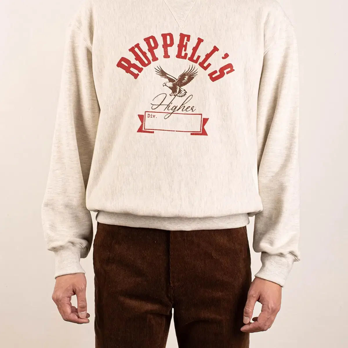 그랑크루 스웻셔츠 Ruppells Sweatshirt(Oatmeal)