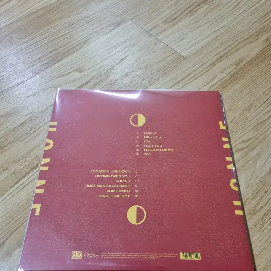 택포)Honne 혼네 LP 개봉반