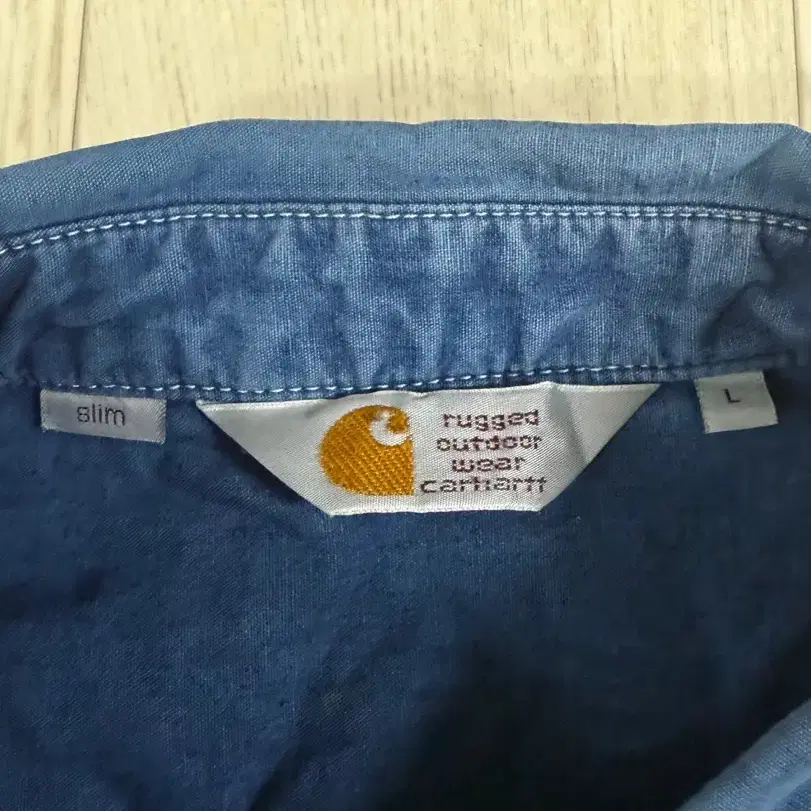 Carhartt 칼하트 빈티지 카펜터 데님 워크 셔츠 남방