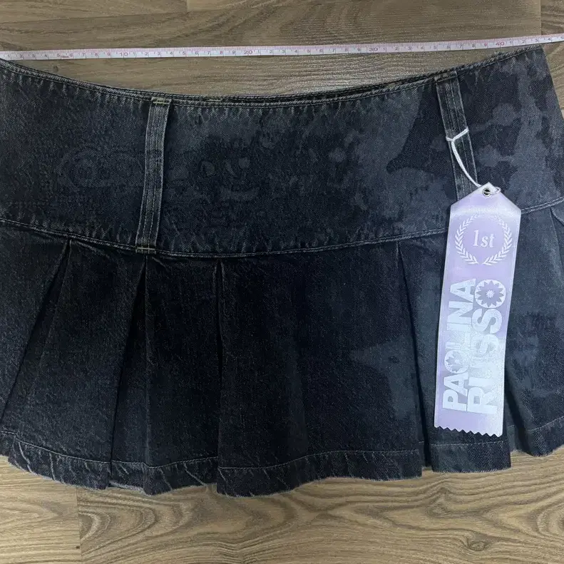 PAOLINA RUSSO Denim Mini Skirt 10