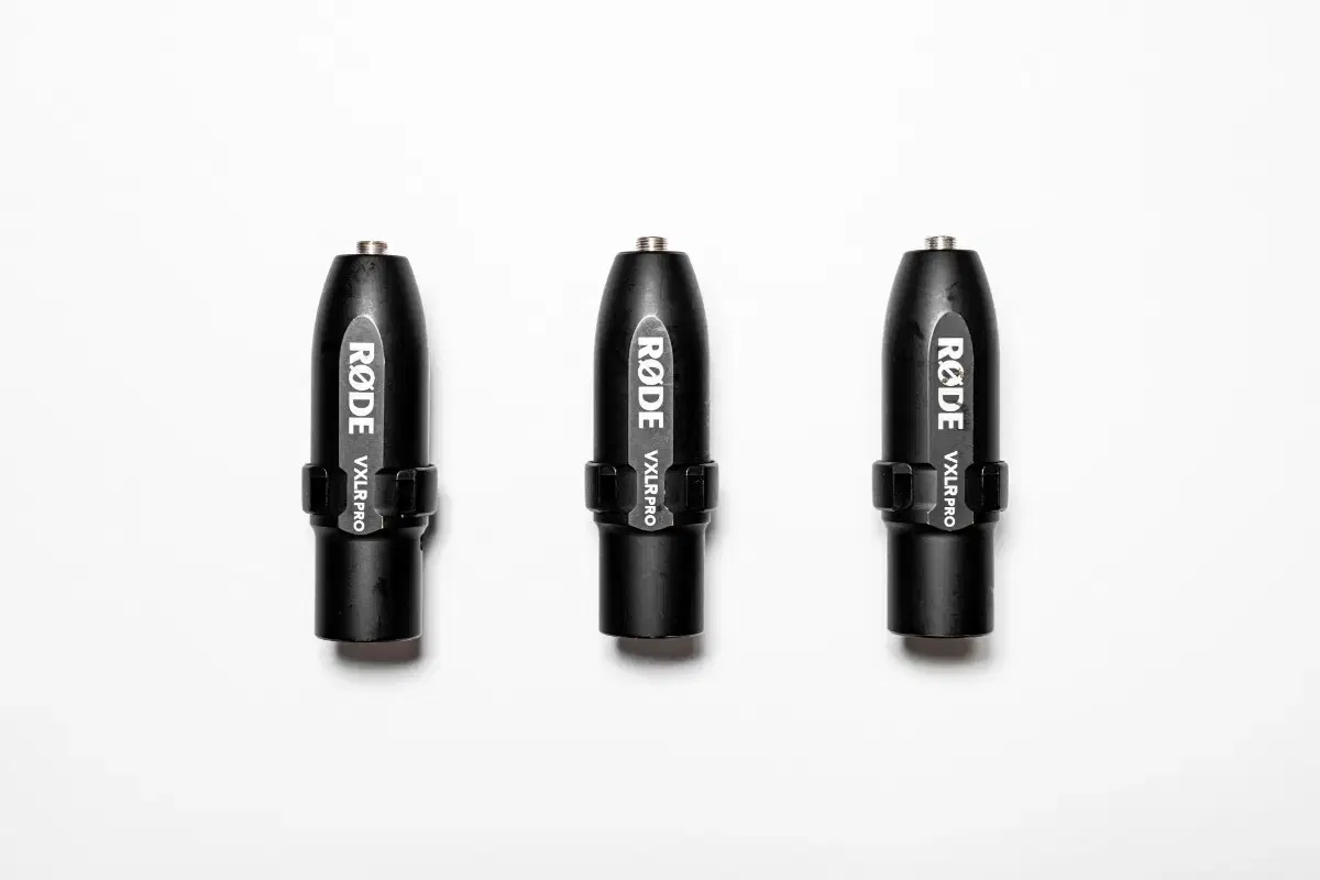 Sell 3 RODE VXLR Pro (3.5mm to XLR converter) bulk 