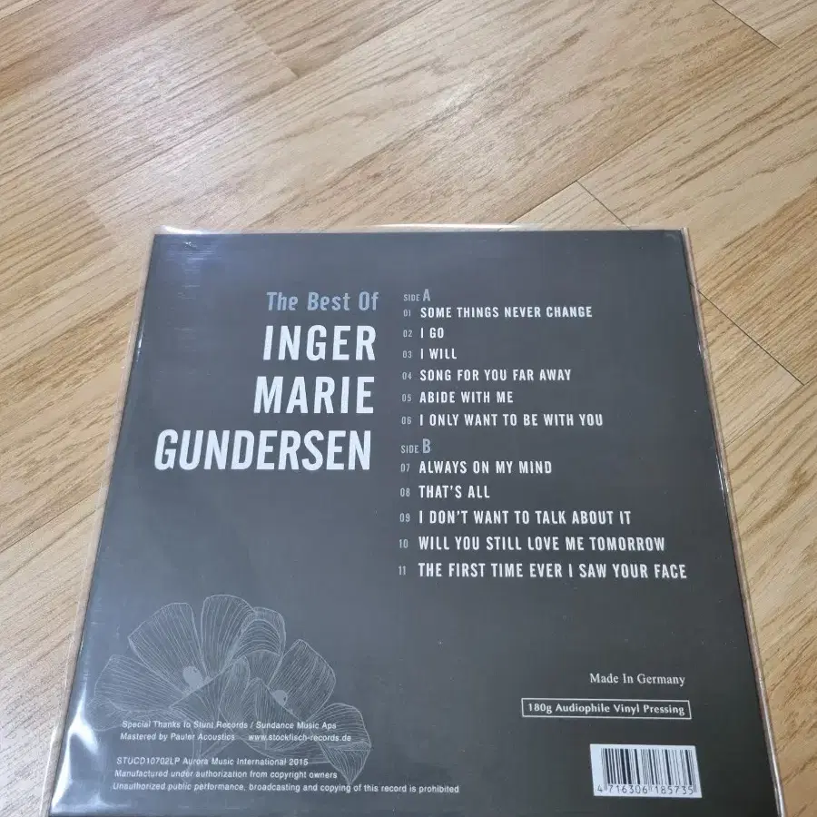 택포)Inger Marie 잉거 마리 넘버링한정반 LP 개봉반