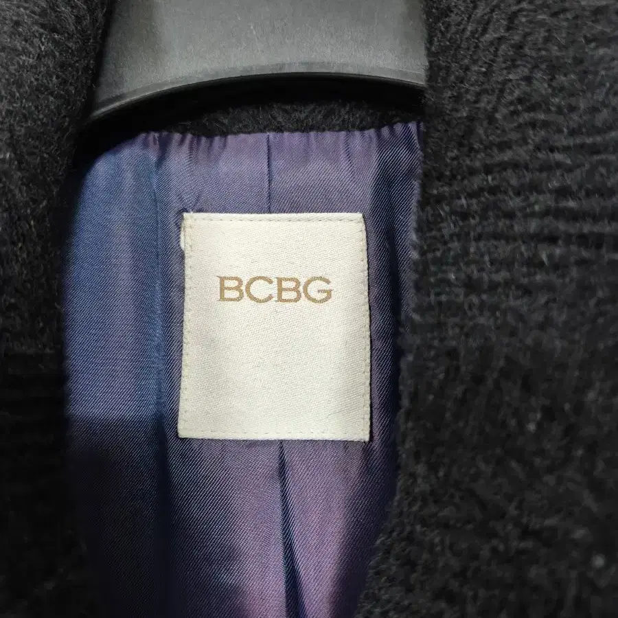 BCBG 헤링본 알파카모 코트 55~66