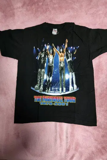 KISS FAREWELL TOUR 19732001 TOKYO 티셔츠 M