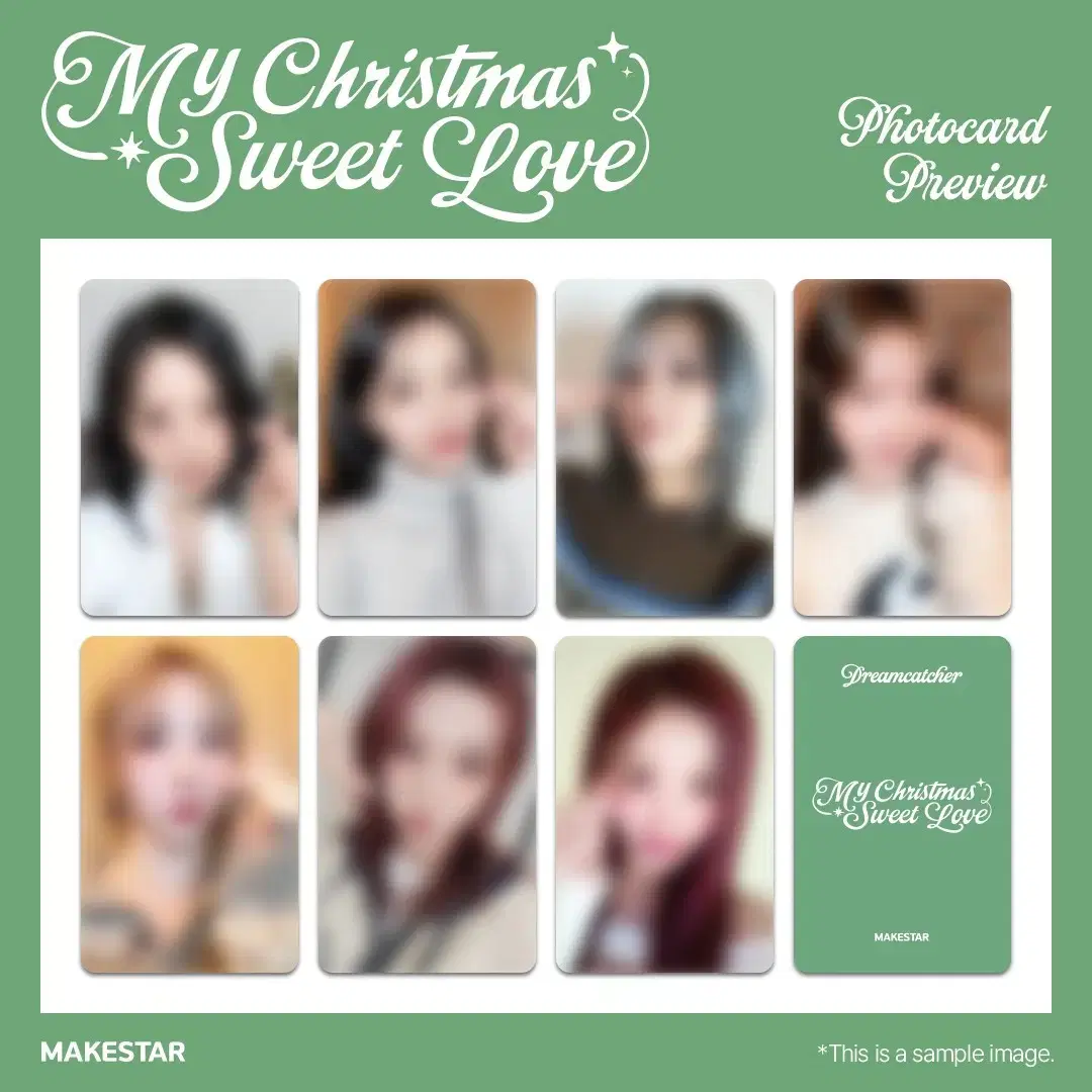 드림캐쳐 My Christmas Sweet Love 메이크스타 분철