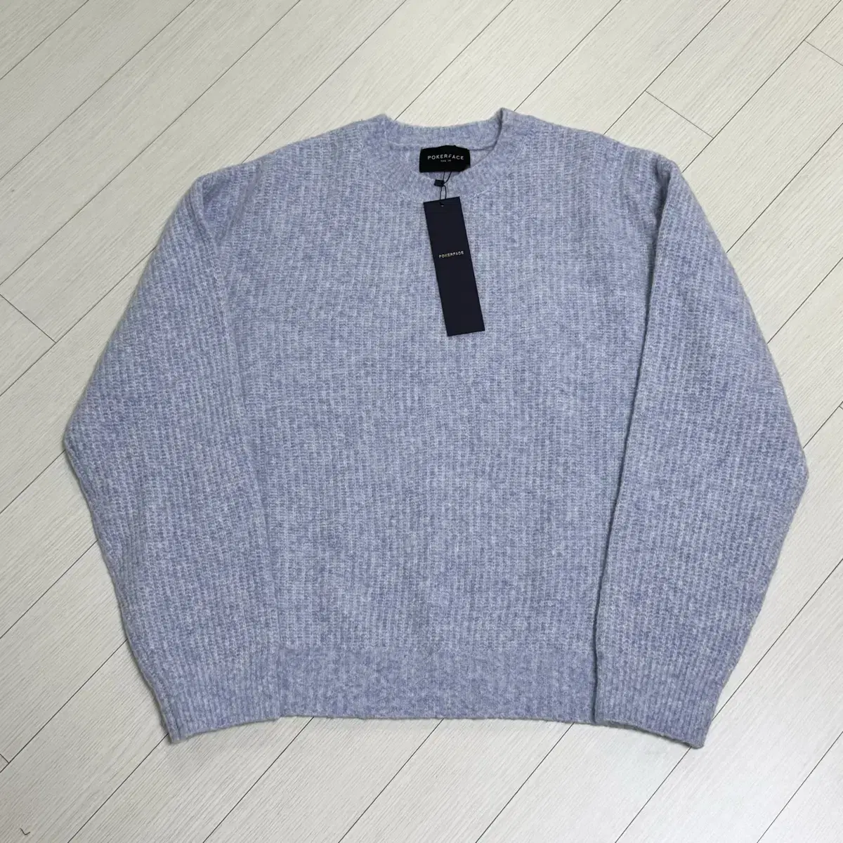 포커페이스 COMFORT ROUND NECK KINT BLUE