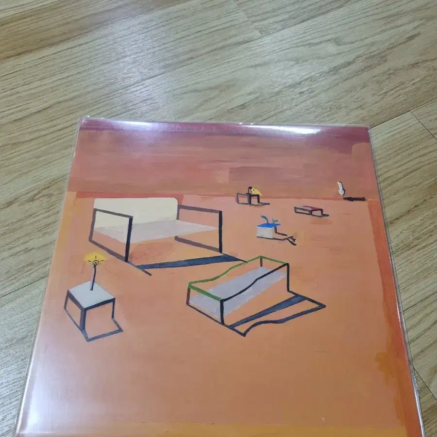 택포)Homeshake - Helium 아쿠아컬러 한정판 LP 개봉반