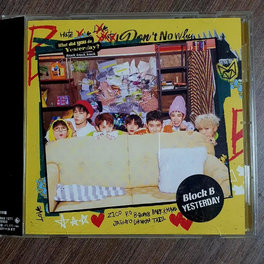 블락비 YESTERDAY JAPANESE ver. CD