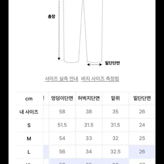 남성 데님 팬츠