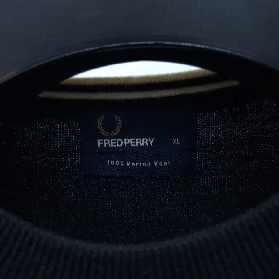 Fred Perry 프레드페리 메리노울 니트 XL