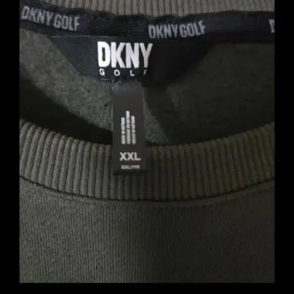 DKNY 골프  남자기모맨투맨 싸이즈 105~110