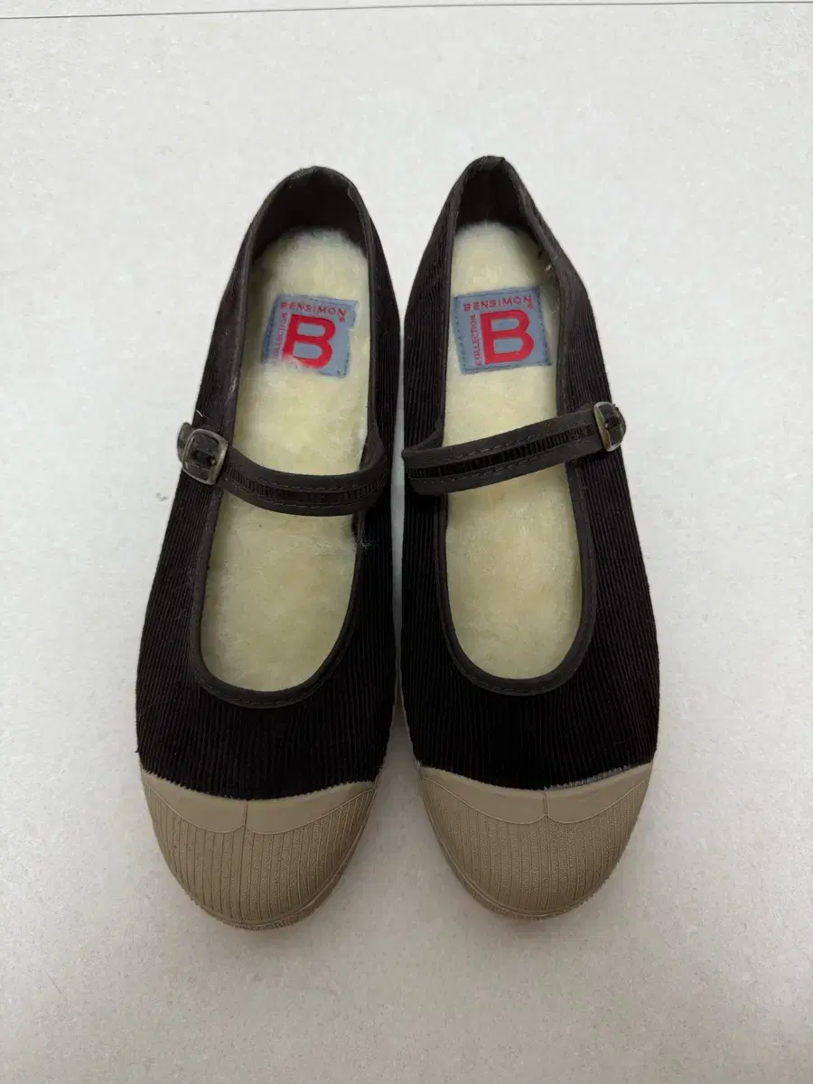 bensimon/bensimon/corduroy mary jane shoes/245