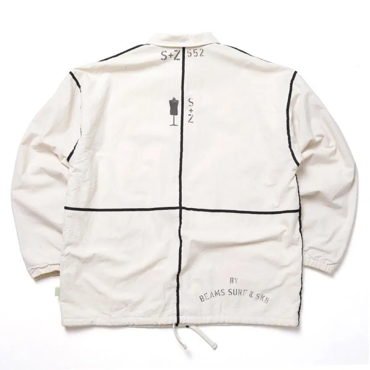 SSZ By BEAMS Back Printing Sample Jacket