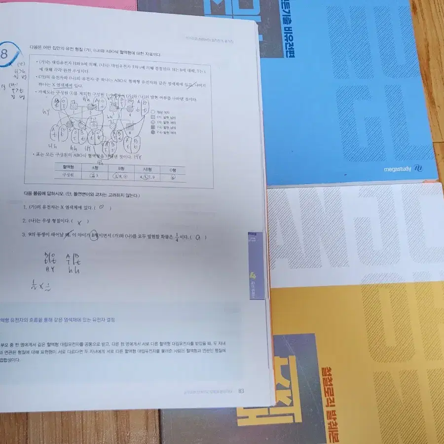 [일괄] 한종철t 생명과학 12권 교재 세트