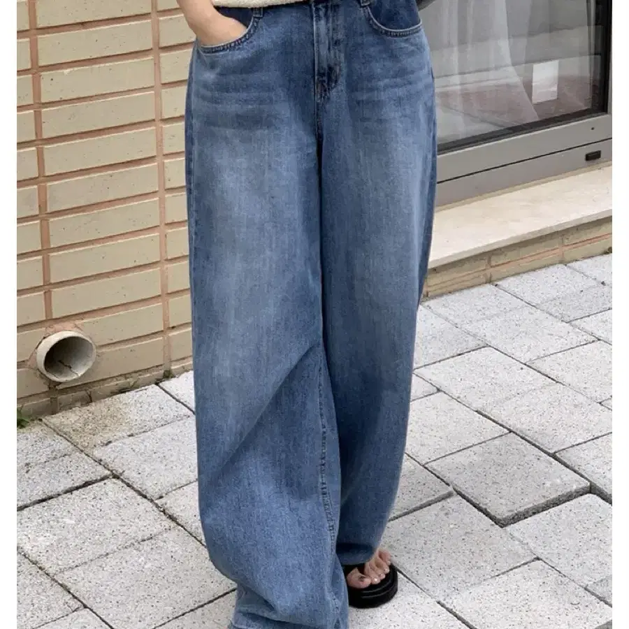 어리틀빗 tate summer denim pants