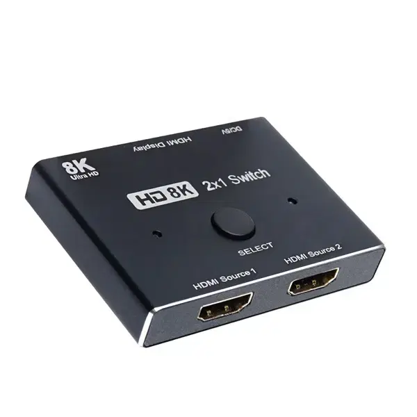 HDMI 2:1 모니터 선택기 8K30Hz 4K120Hz