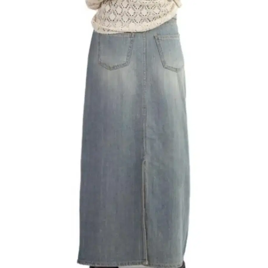 릿킴 SUMMER MAXI DENIM SKIRT