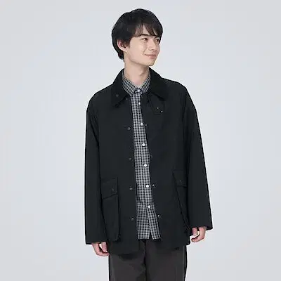 [XXL] MUJI MUJI Men's Water Repellent Corduroy Collar Jacket