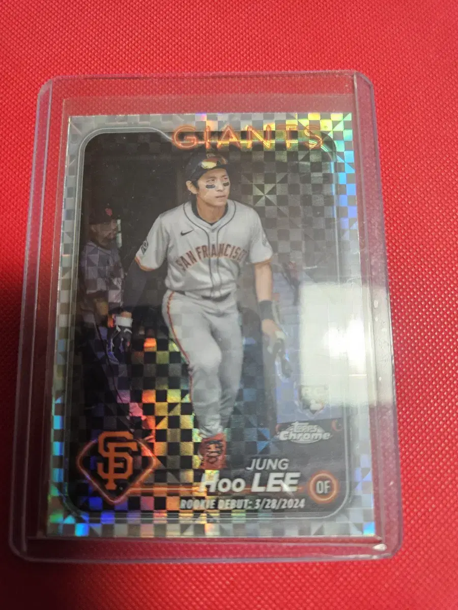 이정후 2024 Topps Chrome 엑스프렉터 카드