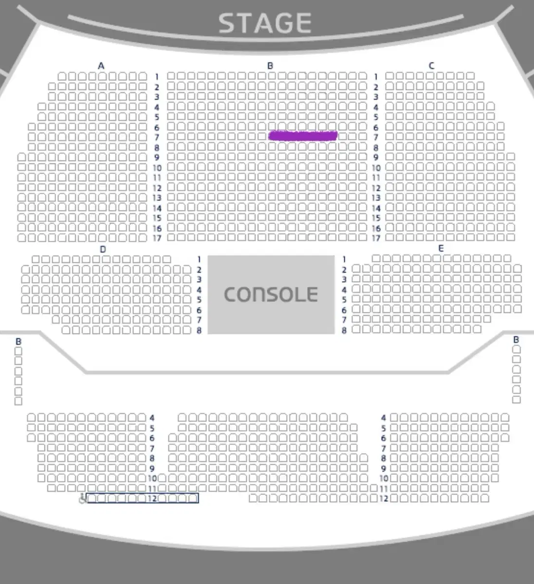 기리보이 앉아서 보는 콘서트 B구역 7열 단석 양도합니다.