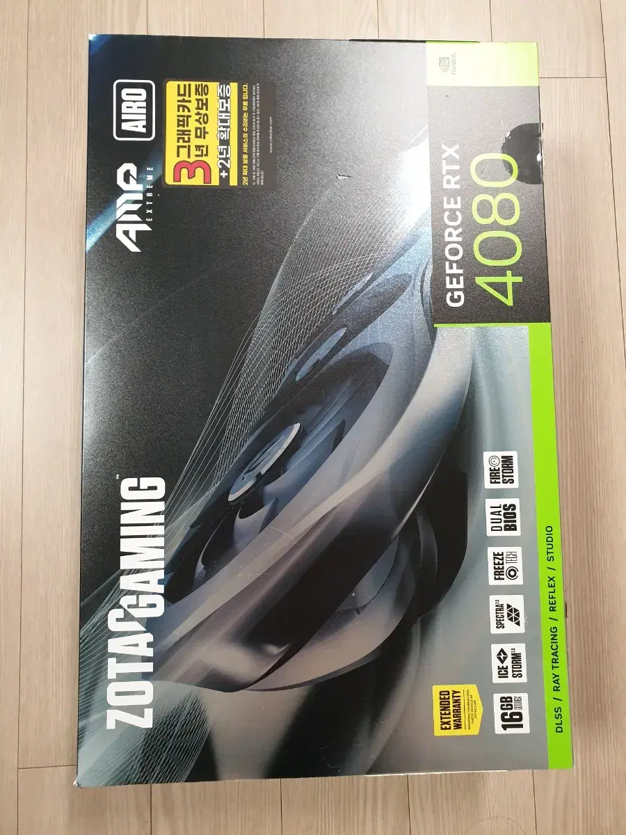 Zotec Gaming GeForce RTX4080 AMP EXTREME AIRO 16GB