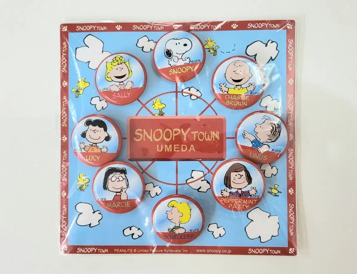 Snoopy Brooch Set