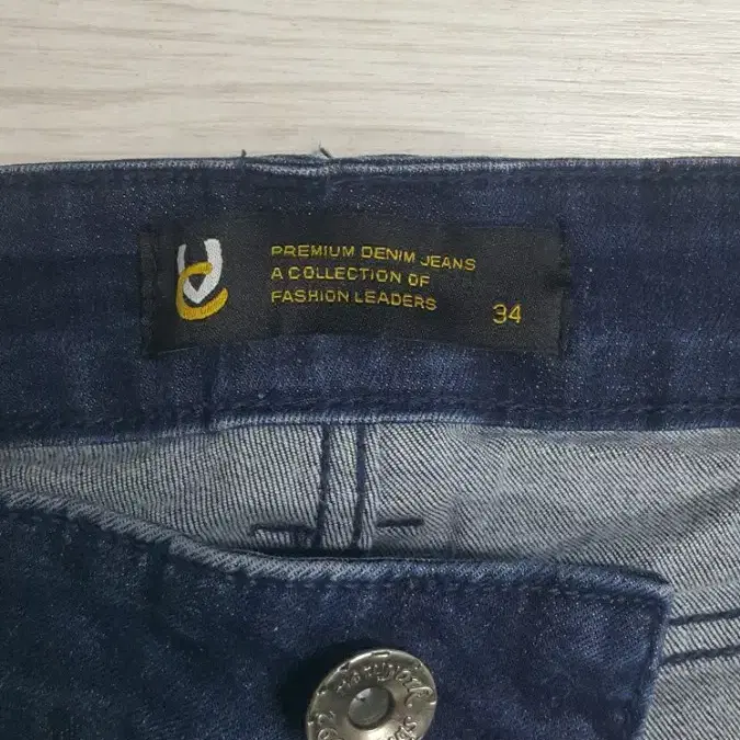 RAW DENIM 스판청바지 34인치 91번 거의새바지