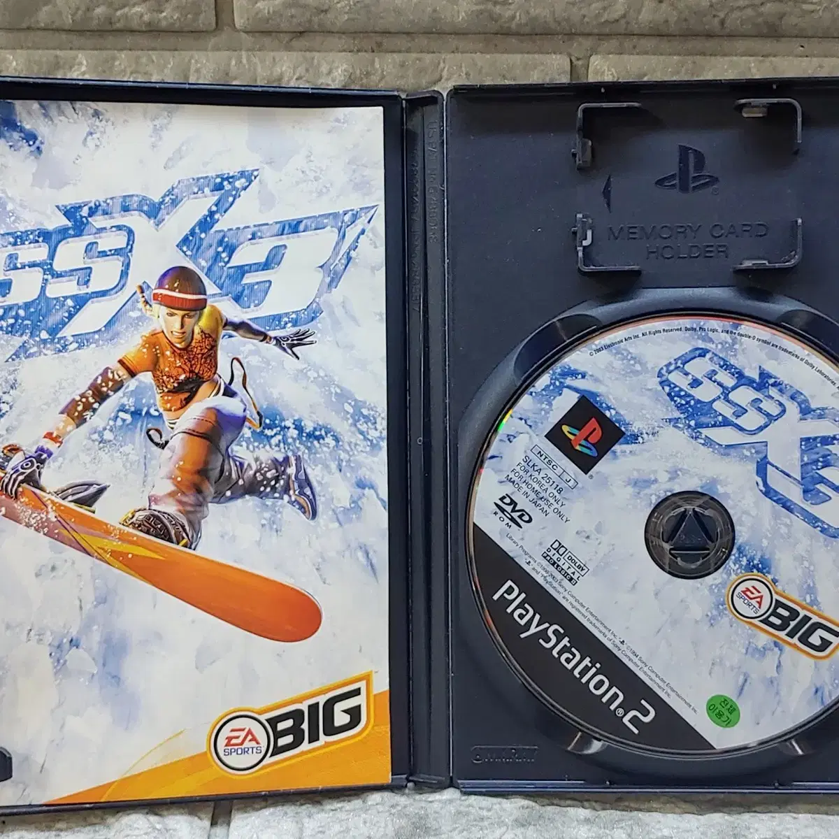 ps2 게임소프트 한국정발  ssx3