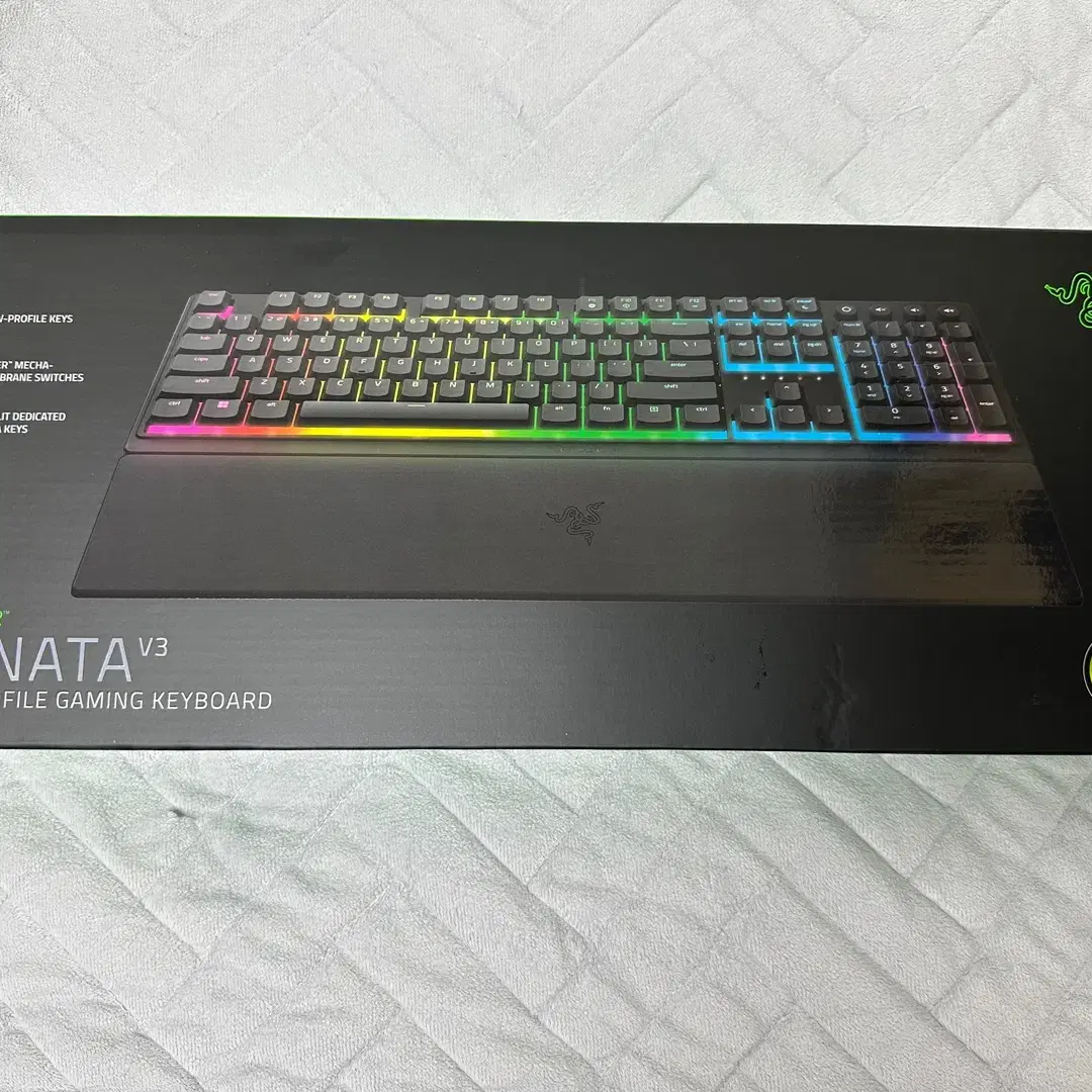 레이저코리아 오나타 V3 한글 Razer Ornata V3 KR 키보드