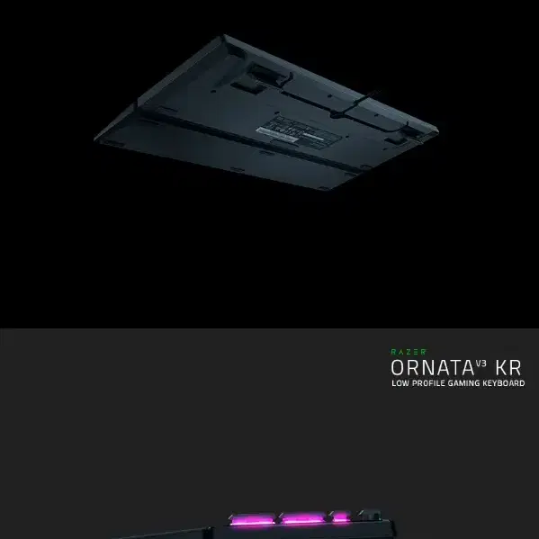 레이저코리아 오나타 V3 한글 Razer Ornata V3 KR 키보드