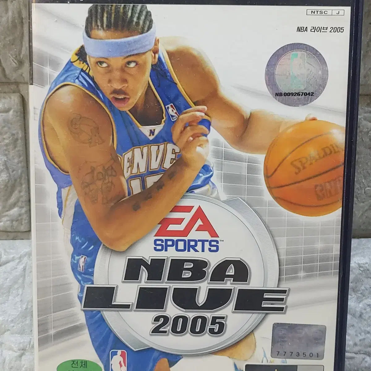 PS2 nba live 2005 한국정발