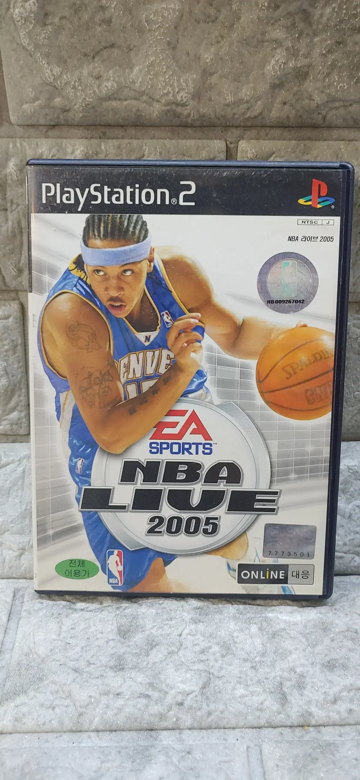 PS2 nba live 2005 한국정발